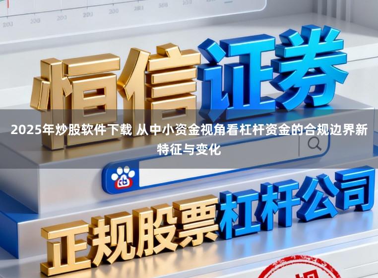2025年炒股软件下载 从中小资金视角看杠杆资金的合规边界新特征与变化