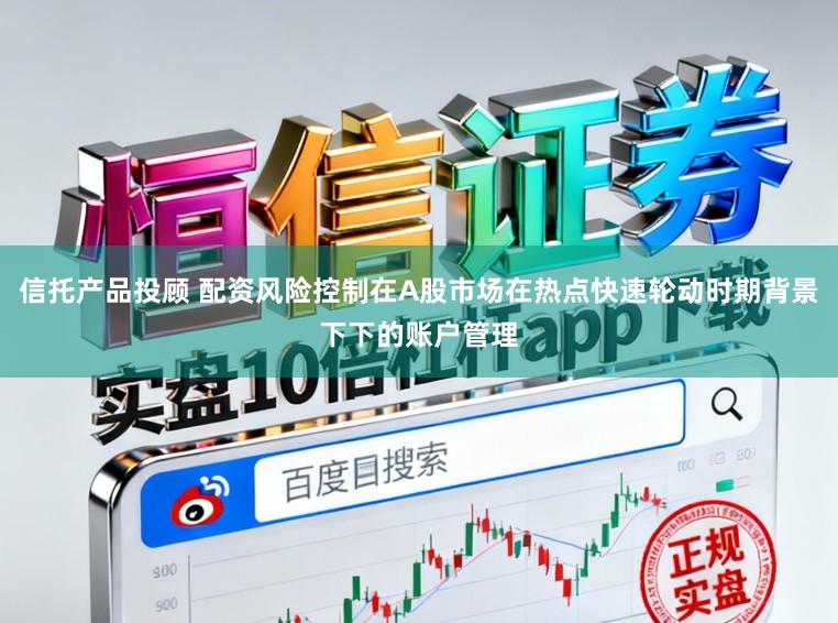 信托产品投顾 配资风险控制在A股市场在热点快速轮动时期背景下下的账户管理