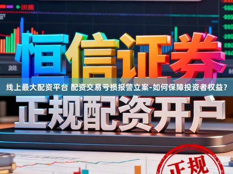 线上最大配资平台 配资交易亏损报警立案-如何保障投资者权益？