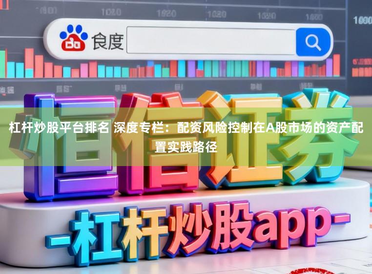杠杆炒股平台排名 深度专栏:配资风险控制在A股市场的资产配置实践路径